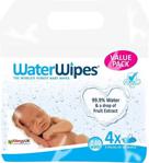 WaterWipes Doğal 60 Yaprak 4'lü Paket Islak Mendil