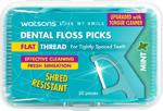 Watsons Flat Thread Dental Floss Picks Mint 50'Li Diş İpi