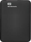 Wd Elements Portable 2,5'' 1Tb Black Usb 3.0
