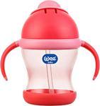 Wee Baby 170 Kulplu Pipetli 200 Ml Pembe Bardak