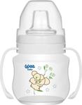 Wee Baby 753 Akıtmaz Kulplu Pp Bardak 125 Ml Beyaz