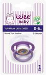 Wee Baby 855 Mat Yuvarlak Uçlu No:1 0-6 Ay Emzik