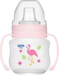 Wee Baby Akıtmaz Kulplu Pp Antikolik 125 Ml Pembe Bardak