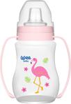 Wee Baby Akıtmaz Kulplu Pp Antikolik 250 Ml Pembe Bardak