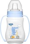 Wee Baby Akıtmaz Kulplu Pp Antikolik Bardak 250 Ml 754 Mavi