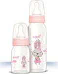 Wee Baby Bebsi Cam Biberon Seti Pembe 250 Ml +125 Ml