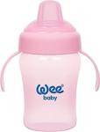 Wee Baby Colorfull Akıtmaz Pp Kulplu Bardak 240 Ml Pembe