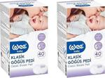 Wee Baby Klasik 40\'lı 2 Paket Göğüs Pedi