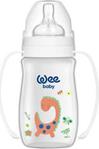 Wee Baby Klasik Geniş Ağızlı Kulplu Pp Biberon 250 Ml - Beyaz