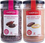 Wefood 140 Gr Ham Kakao Tozu + 150 Gr Ham Kakao Parçacıkları