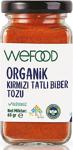 Wefood Organik 65 Gr Kırmızı Tatlı Biber Tozu