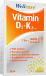 Wellcare Vitamin D3+K2 1000 Iu 12 Ml Sprey