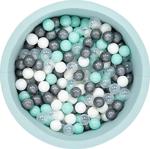 Wellgro Bubble Pop Mint Top Havuzu-Mint/Beyaz/Şeffaf/Gri