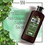 Wellmax Sarmaşık & Zencefil Şampuan 500Ml. Ivy Gınger Tuzsuz- Parabensiz-Boyasız