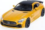 Welly 1:34 Mercedes Amg Gt-R Diecast Model Araba - Sari