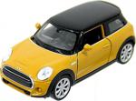 Welly 1:38 Mini Cooper New Mini Hatch Çek Bırak Model Araba Gold