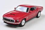 Welly 1969 Ford Mustang Boss 429 Kırmızı 1:24 Model Araba