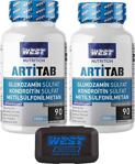 West Nutrition Artitab Glukozamin Kondroitin Msm ( Tip 2 Collagen Ve Hyarulonik Asit ) 2 X 90 Tablet