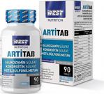 West Nutrition Artitab Glukozamin Sülfat - Kondroitin Sülfat - Msm - Hyaluronik Asit 90 Tablet 1500 Mg