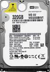 Western Digital 2.5" 320 GB WD3200BVVT SATA 3.0 5400 RPM Hard Disk