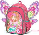 Winx Flora Kanatlı Okul Çantası-Nar Çiçeği (Yaygan 63293)