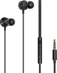 Wiwu Earbuds 102 3.5 Mm Mikrofonlu Kulak İçi Kablolu Kulaklık Siyah