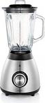 WMF Stelio blender, 600 W, cam kap, 1,5 l, nabız kademesi, Cromargan mat/gümüş