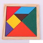 Wooden Toys Ahşap Renkli Tangram