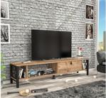 Wood'n Love Defne Tv Ünitesi Atlantik Çam Siyah