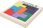 Woody Ahşap Renkli Puzzle 8 Parça