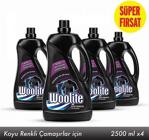 Woolite Koyu Renkler 2.5 lt 41 Yıkama 4'lü Paket Sıvı Deterjan
