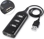 Wozlo 4 Port Usb Çoğaltıcı Çoklayıcı Hub Usb 2.0 Çoklama Pc Laptop