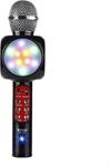 Wster Karaoke Mikrofon Disko Led Işık,Bluetooth,Siyah