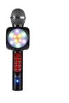 Wster Led Işıklı Karaoke Mikrofon Dahili Hoparlörlü Usb Flash Destekli Ws-1816 Siyah 103798