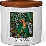 Wuw Queen Isabella By Picasso Ahşap Kapaklı Beyaz Seramik Kalemlik