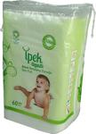 İpek Organik 60\'lı 30 Paket Bebek Temizleme Pamuğu