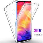 Xiaomi Redmi 8 - 360 Şeffaf Tam Koruma Silikon Kılıf