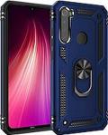 Xiaomi Redmi Note 8 Kılıf Yüzüklü Standlı Tank Zırh Silikon