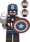 Xinh Lego Uyumlu Avangers Endgame Super Heroes Mini Figür Kaptan Amerika