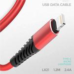 Xipin Lx21Iphone Şarj Kablosu Lightning Usb Cable 1.2 Metre