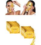 Xolo Altın Yüz Maskesi 10 Adet Gold Bio Collagen Maske Kolajen Gold Tam Yüz Maskesi