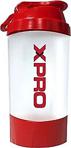 Xpro Nutrition Toz Saklama Hazneli Shaker 500Ml Kırmızı