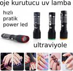 Yakpen Ayak Uv Led Lamba - Kalıcı Oje Protez Tırnak Kurutucu -Pratik- Taşına Bilir - Kolay Kullanım