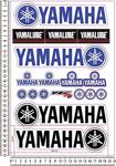 Yamaha Motosiklet Çıkartma Sticker Seti