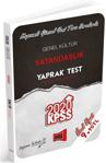 YARGI 2020 KPSS Vatandaşlık Çek Kopartlı Yaprak Test