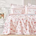 Yataş Bedding Minella Çift Kişilik Pike Takımı Blush