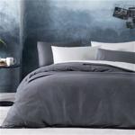 Yataş Bedding Noah Ranforce Nevresim Seti (Çift Kişilik) - Gri/antrasit - 200 x 220 cm - Antrasit