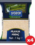 Yazar 1000 Gr 4'Lü Paket Pilavlık Pirinç