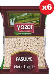 Yazar 1000 Gr 6'Lı Paket Kuru Fasulye