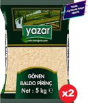 Yazar 5 Kg 2'Li Paket Gönen Baldo Pirinç